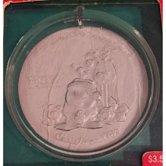 Vtg 1980 Ziggy Christmas Ornament Shoppe Blessings From Clear Acrylic 80s Retro - Picture 14 of 15